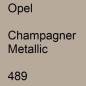 Preview: Opel, Champagner Metallic, 489.